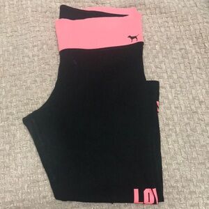 Black and Pink Leggings